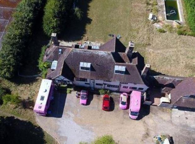 The Argus: Katie Price's 'lucky mansion' in Sussex