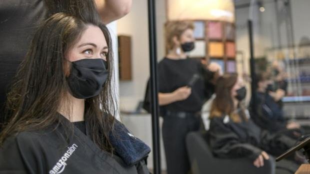 Times Series: Normal hairstyling services are available at the salon, which aims to promote products available through Amazon