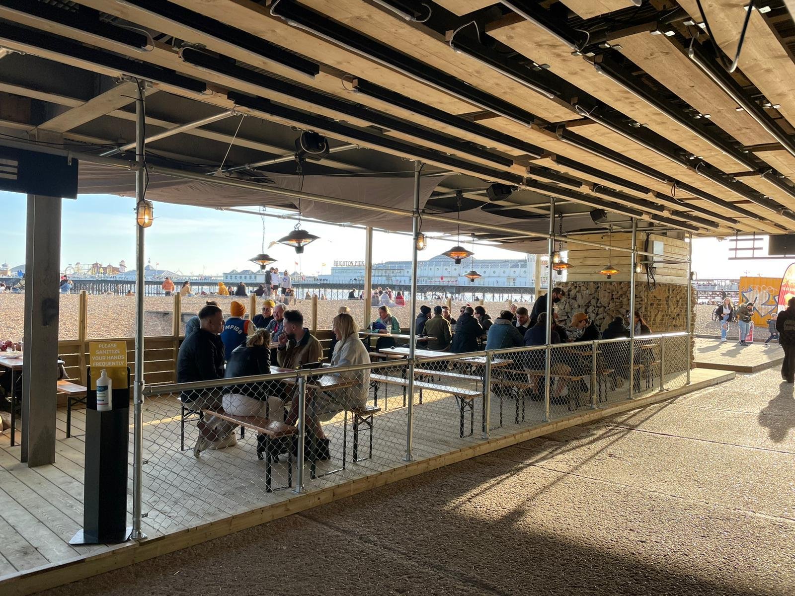 New underground arts venue and Electric Parade bar on Brighton seafront