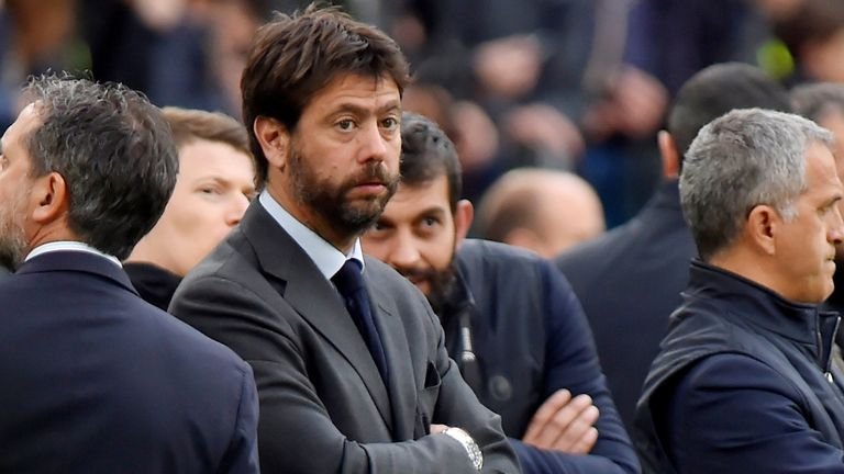 Andrea Agnelli said the Super League could not move forward without the involvement of English clubs