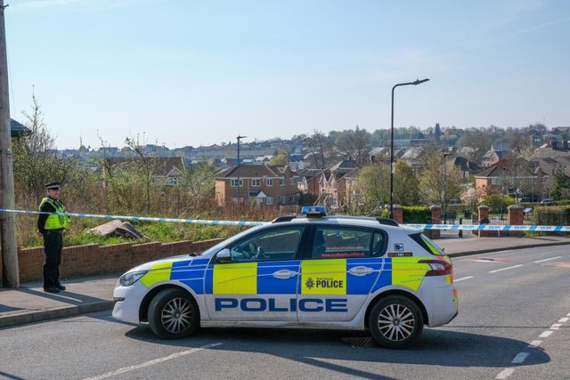 A murder investigation continues today after the death of a 32-year-old man on the mansion grounds in Sheffield yesterday morning (Photo: Dean Atkins)