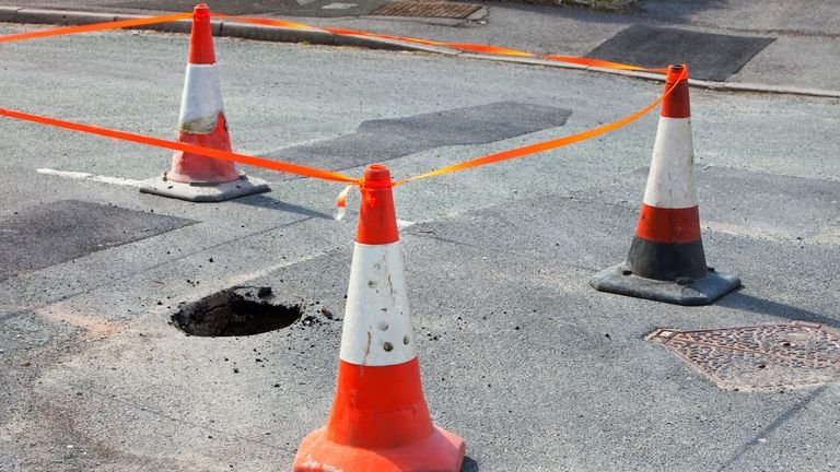 Pothole is repaired every 17 seconds in England and Wales according to LGA