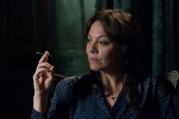 The Argus: Helen McCrory as Polly Gray in the BBC series Peaky Blinders