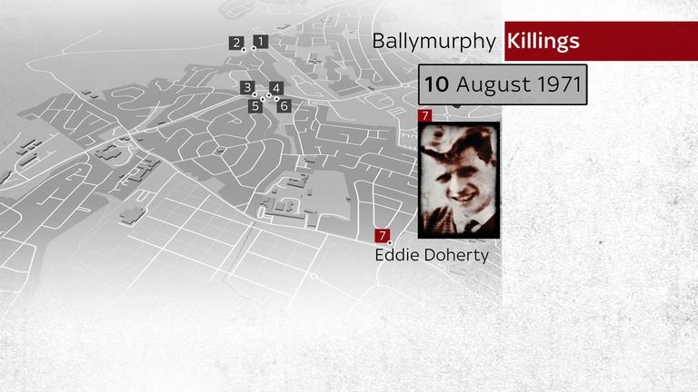 Where Eddie Doherty was killed