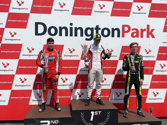 Alex Walker, 17, had his second National Formula BRSCC win of the season in Formula 1600 this weekend