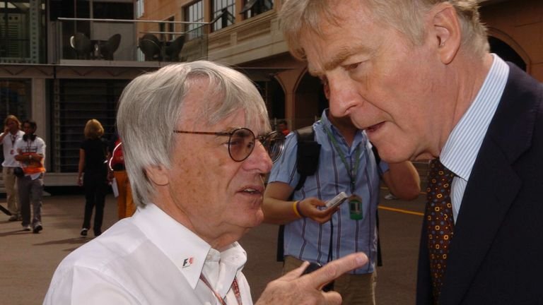 Bernie Ecclestone & Max Mosley at the Monaco Grand Prix in 2005. Pic: Alan Davidson / Shutterstock