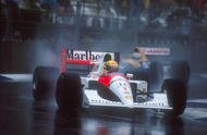 Ayrton Senna in F1: special photo