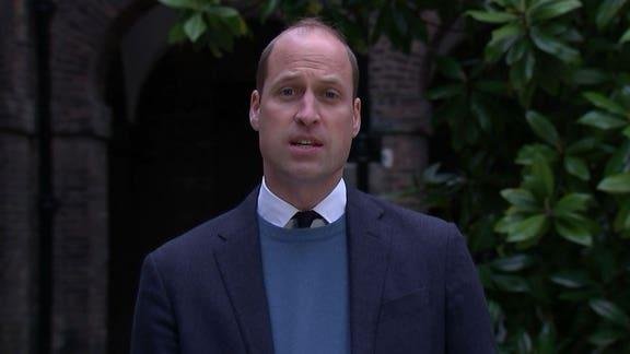 The Argus: The Duke of Cambridge said he was staying with 