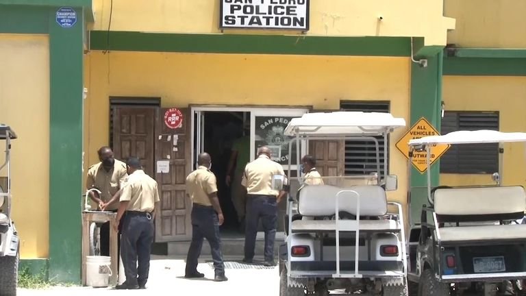 Jasmine Hartin is in police custody.  Pic: AP / 7 Belize News