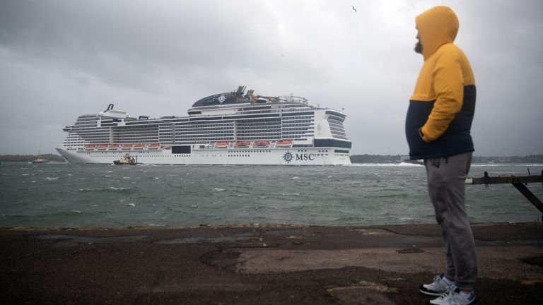 MSC Virtuosa left the port of Southampton on May 20