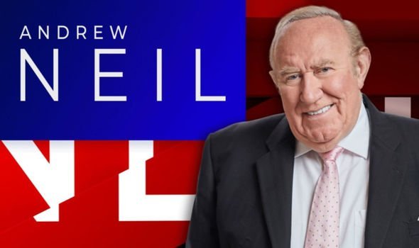 Andrew Neil, president of GB News, launched the channel on Sunday