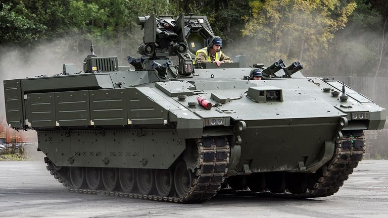 Ares, one of the Ajax family's armored vehicles, is tested by the Household Cavalry Pic: General Dynamics UK