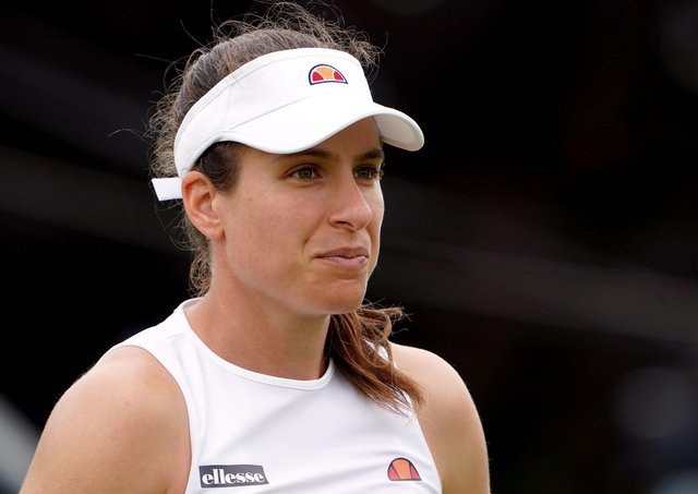 Johanna Konta has pulled out of Wimbledon after being classified as a close contact for a positive test for Covid-19, organizers announced.  Image: Zac Goodwin / PA Wire