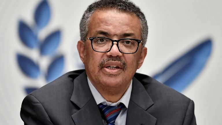 Tedros Adhanom Ghebreyesus stated that there was a 