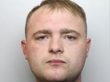 Lee OBrien was jailed for four years.  Photo: South Yorkshire Police