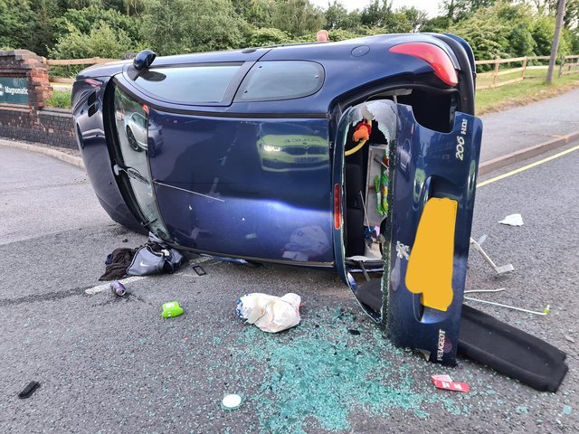 Police were called in to deal with a collision on Bernard Road, Sheffield, yesterday