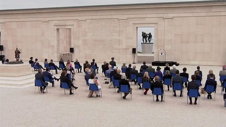 A new D-Day memorial inaugurated in Normandy