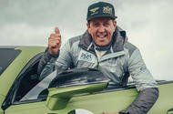 Rhys Millen celebrates breaking peak production car record in Continental GT