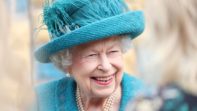 The Queen spoke to members of the cast and crew of the ITV soap opera