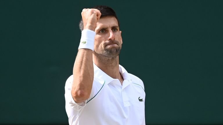 Novak Djokovic won Wimbledon