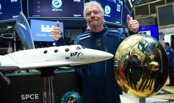 Sir Richard set to make space tourism a possibility
