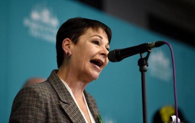 The Argus: Caroline Lucas said we must remove the rules on face masks "high cost risk"