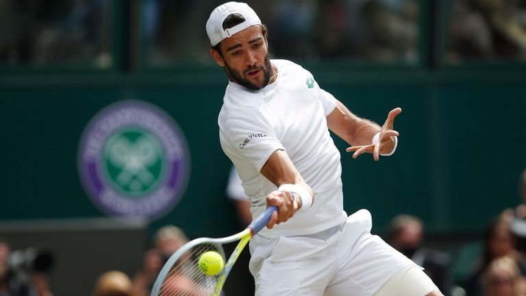 Matteo Berrettini gave Djokovic a run for his money