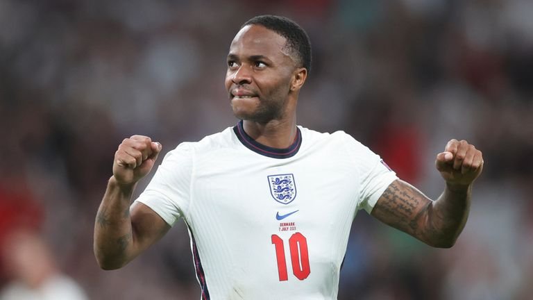 Raheem Sterling has been a powerful offensive threat for England 