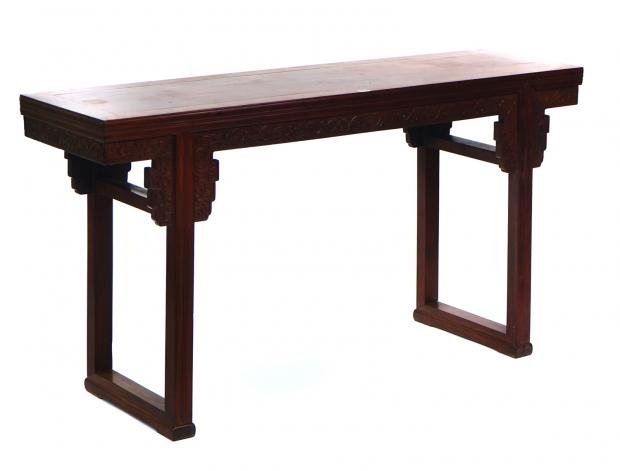 The Argus: A wooden table sold at auction for £ 278,080 amid speculation it was made for the Imperial Palace in 19th-century China 
