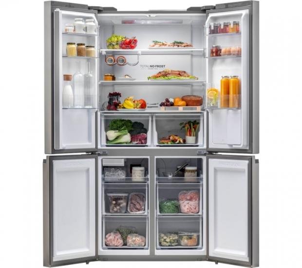 Times Series: Haier American-style refrigerator-freezer.  (Currys PC World and Carphone Warehouse)