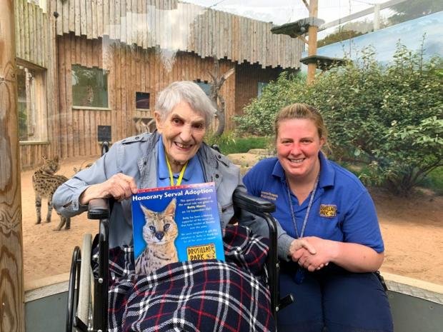 The Argus: Betty Morris and Drusillas Chief Zookeeper Gemma Romanis