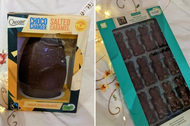 Times Series: Some of Aldi's salted caramel options, pictured.