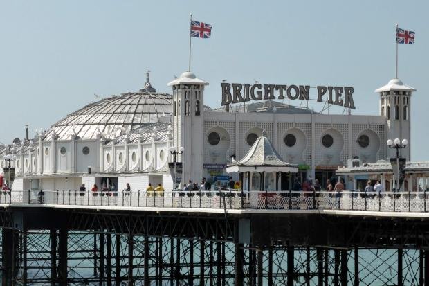 The Argus: Brighton Pier.  (Cloth)