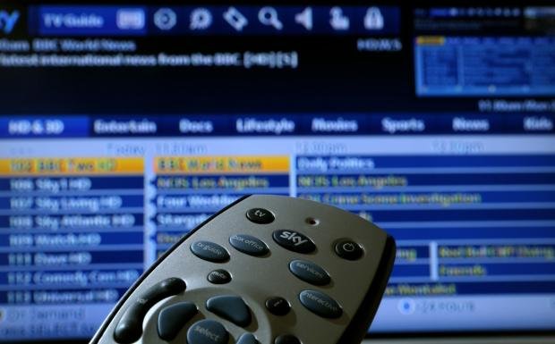 Times Series: Sky TV Remote and TV Guide (PA)