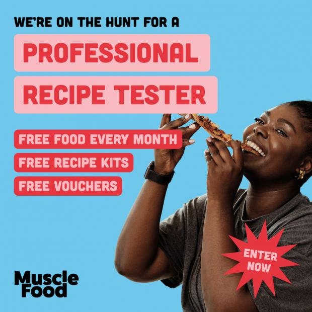Times Series: MuscleFood is hiring a professional recipe tester.  1 credit