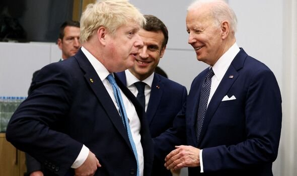 Boris Johnson speaks with US President Joe Biden and French President Emmanuel Macron ahead of a meeting of G7 leaders