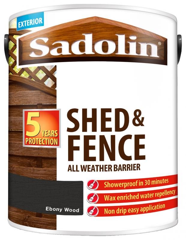 Times Series: Sadolin Shed & Fence All Weather Barrier 5L.  1 credit