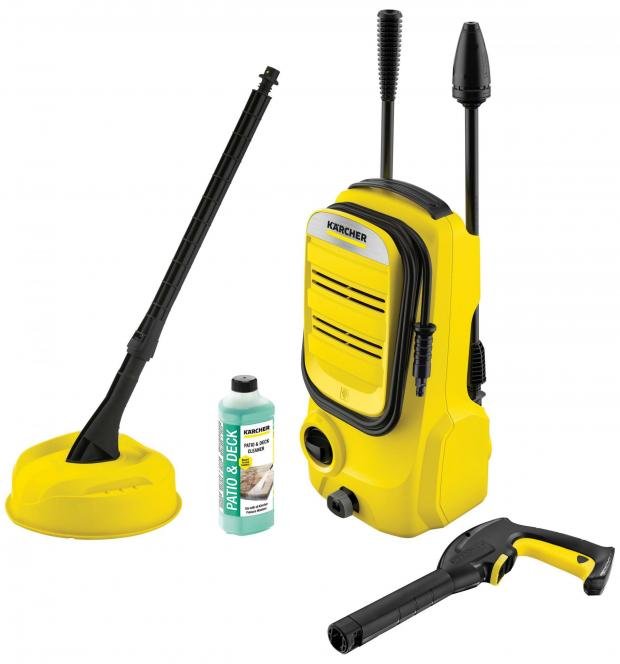 Times series: Karcher K2 Compact Home pressure washer.  1 credit