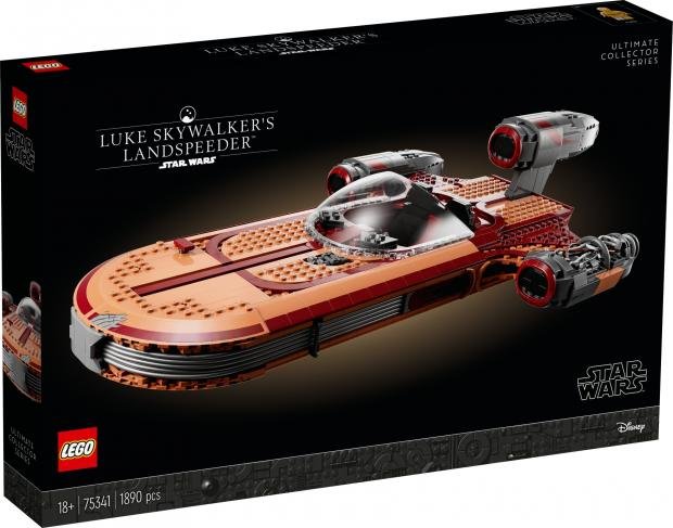 Times Series: Star Wars LEGO Luke Skywalker Landspeeder.  (LEGO)