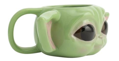 Times Series: The Mandalorian - Mug in the shape of a child (Baby Yoda).  1 credit
