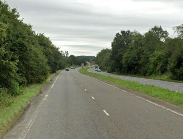 L'Argus: The accident occurred heading north on the A24 near Dial Post