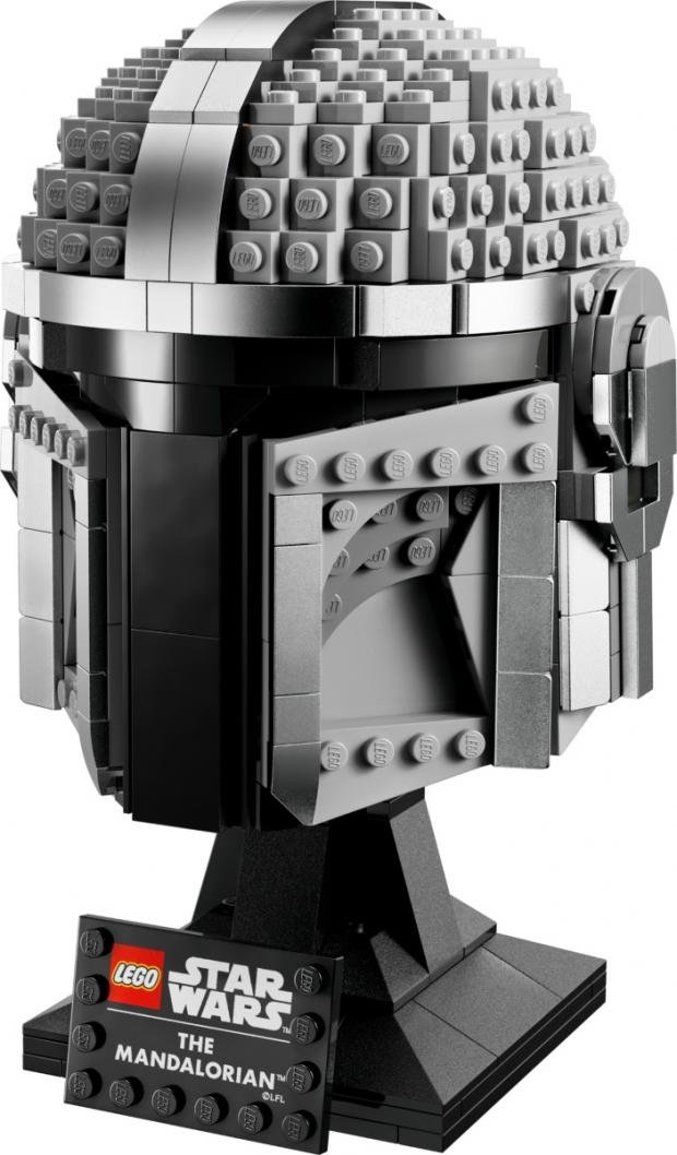 Times Series: Star Wars™ The Mandalorian Helmet by LEGO.  (ShopDisney)