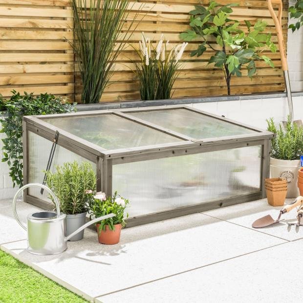 The Argus: Sleeper cold frame greenhouse (Christow)