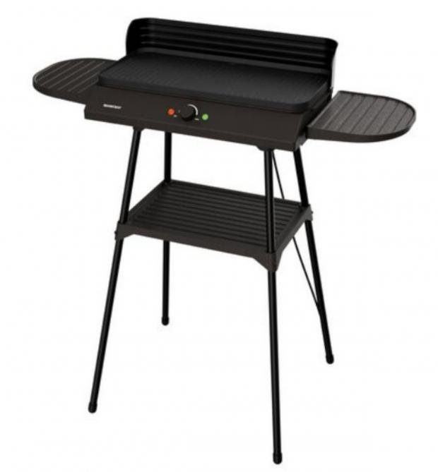 Times series: Silvercrest electric table and stand barbecue (Lidl)