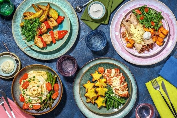 Times Series: HelloFresh Lightyear recipes are available for five weeks, with two new recipes per week.  Photo: HelloFresh