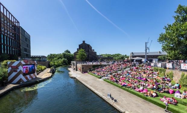 Times Series: The Regent's Canal at King's Cross