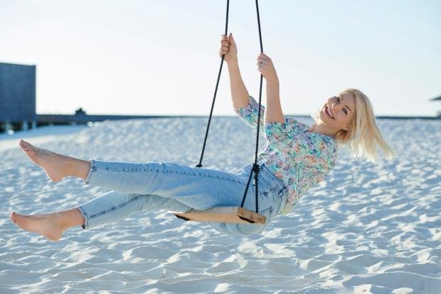 Times Series: Holly Willoughby wearing pieces from the new collection (Marks and Spencer)