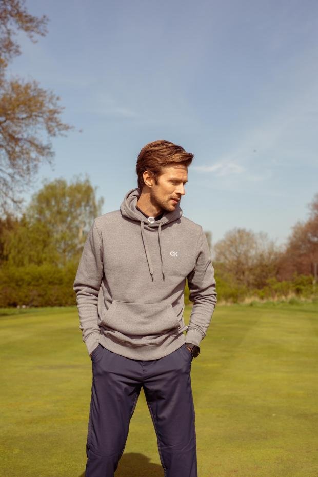 Times Series: Calvin Klein Columbia Tech Hooded Midlayer.  Credit: American Golf