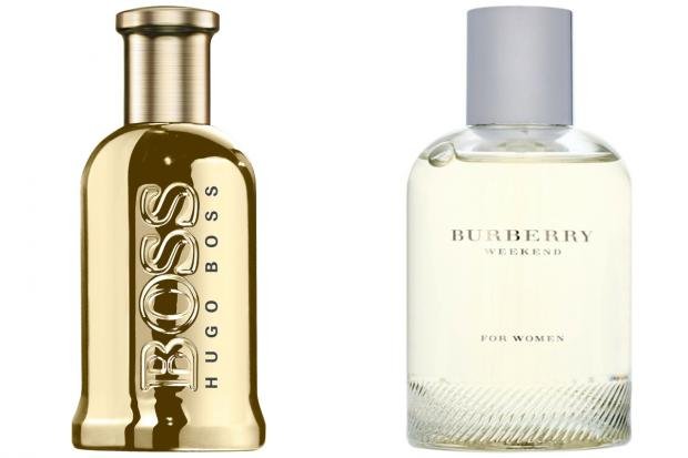 Times Series: (left) HUGO BOSS Boss Bottled Eau De Parfum 100ml Spray and (right) Burberry Weekend Eau De Parfum 100ml Spray (The Fragrance Shop/Canva)