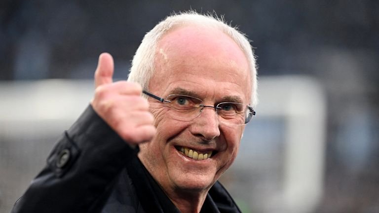 Sven-Goran Eriksson has revealed what he would like to do with the time he has left